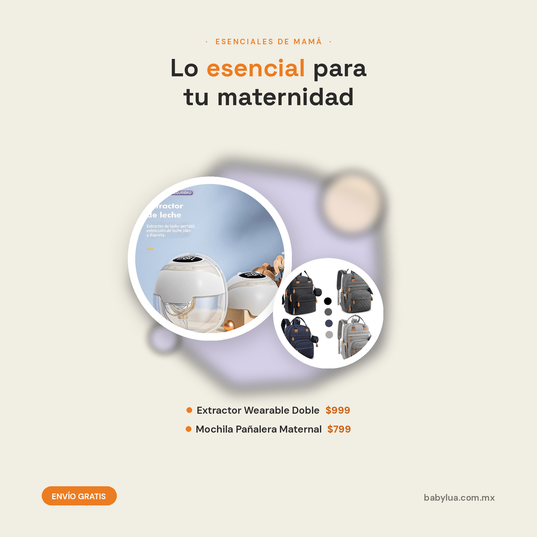 Esenciales de maternidad para los primeros meses - Baby Lúa