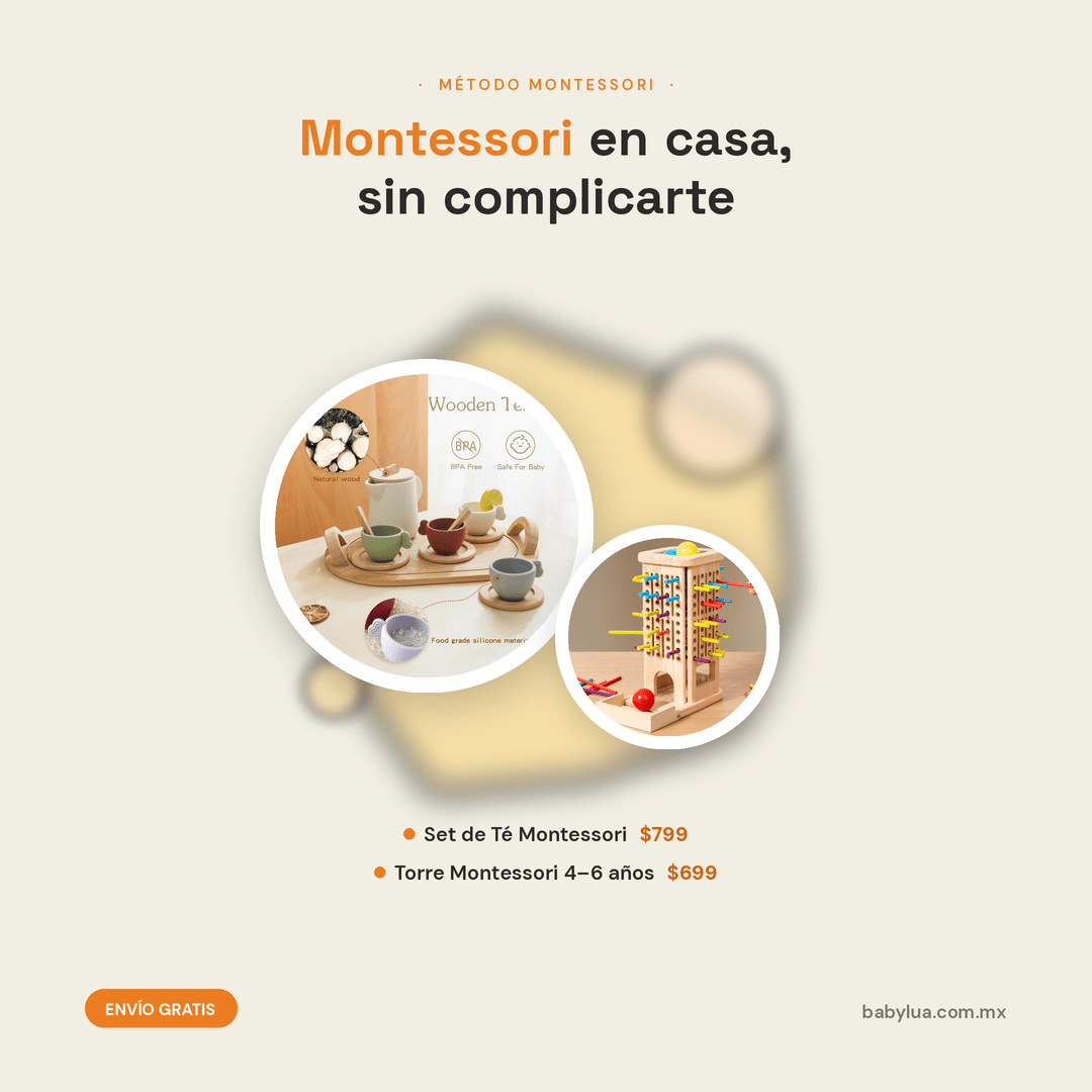 Método Montessori en casa: por dónde empezar con tu pequeño - Baby Lúa