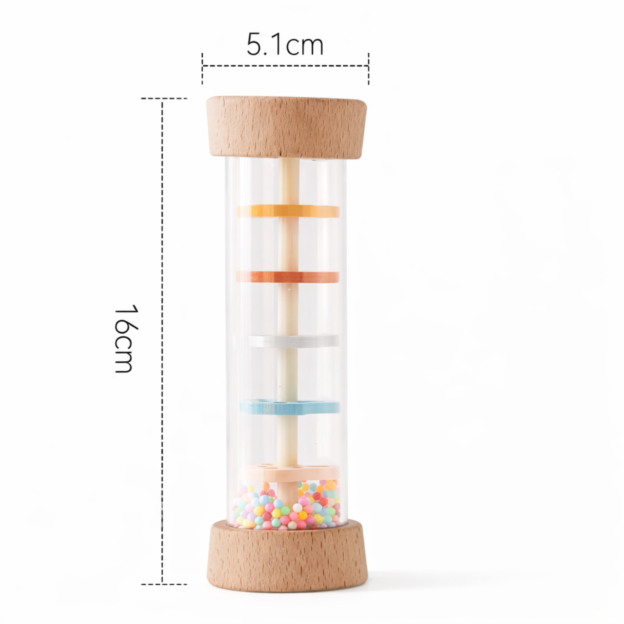 Palo de lluvia Montessori para bebé