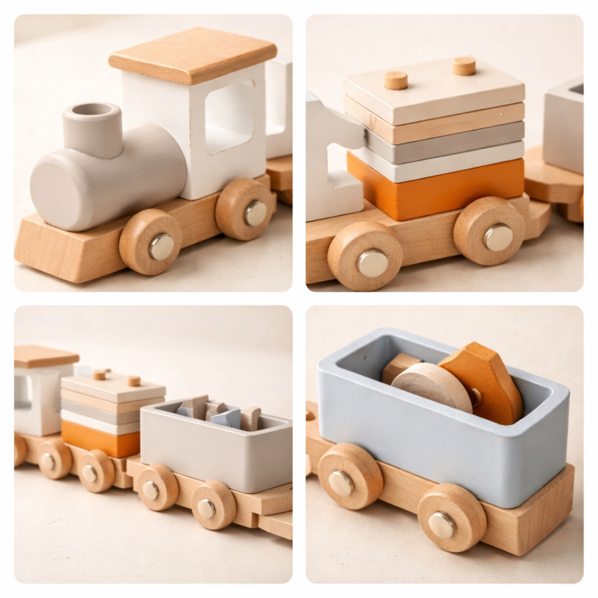 Tren de cumpleaños montessori