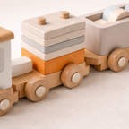 Tren de cumpleaños montessori