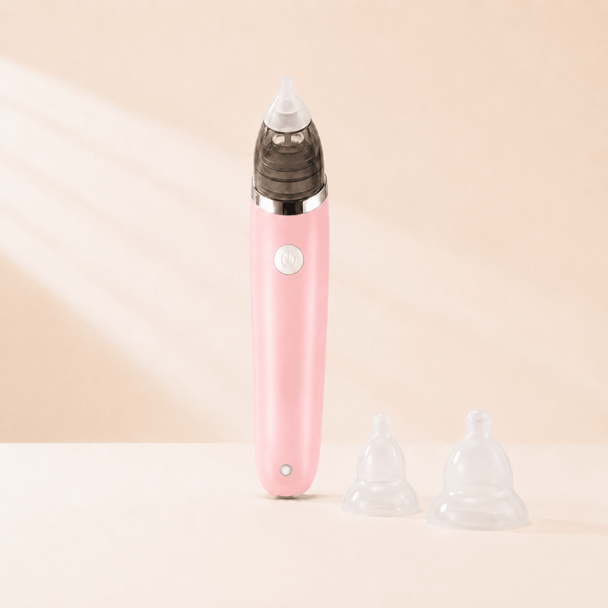 Aspirador Nasal Eléctrico para Bebé · Silicona Suave · Recargable Pink B - Baby Lúa