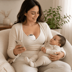 Extractor de Leche Wearable Doble · Manos Libres · USB Light Green - Baby Lúa