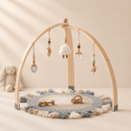 Gimnasio Sensorial Montessori de Madera Natural | Baby Lúa Wood color - Baby Lúa