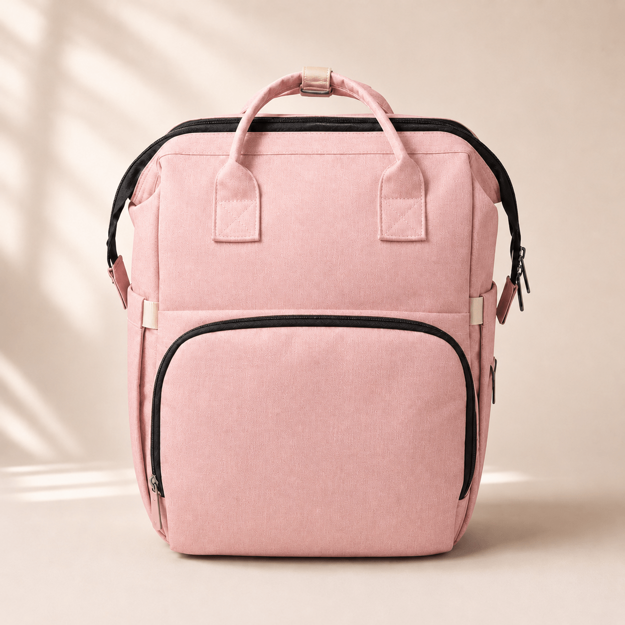 Mochila Pañalera con Cuna Portátil Baby Lúa Pink - Baby Lúa