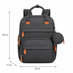 Mochila Pañalera Maternal Baby Lúa | Cambiador Incluido Pink - Baby Lúa