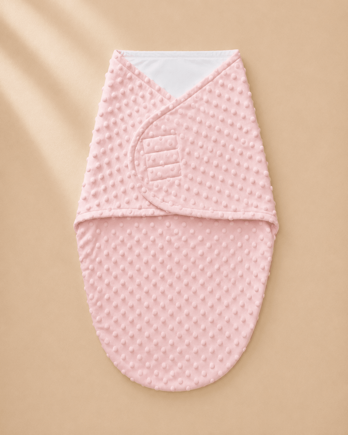 Saco Swaddle Acolchado para Bebé · Colores Pastel · 0-6 Meses Hooded Sleeping Bag Pink - Baby Lúa